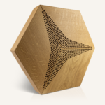 Picture of HEXAGO CM-D FLAT acoustic wooden panel