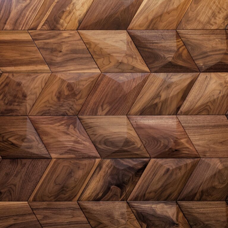 panele drewniane bez oświetlenia