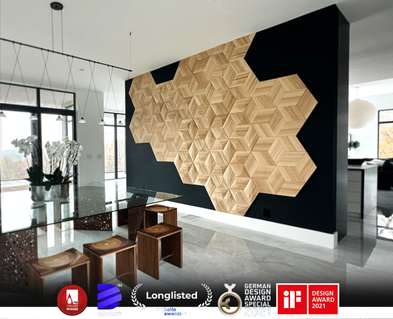 wooden wall panels in living room home