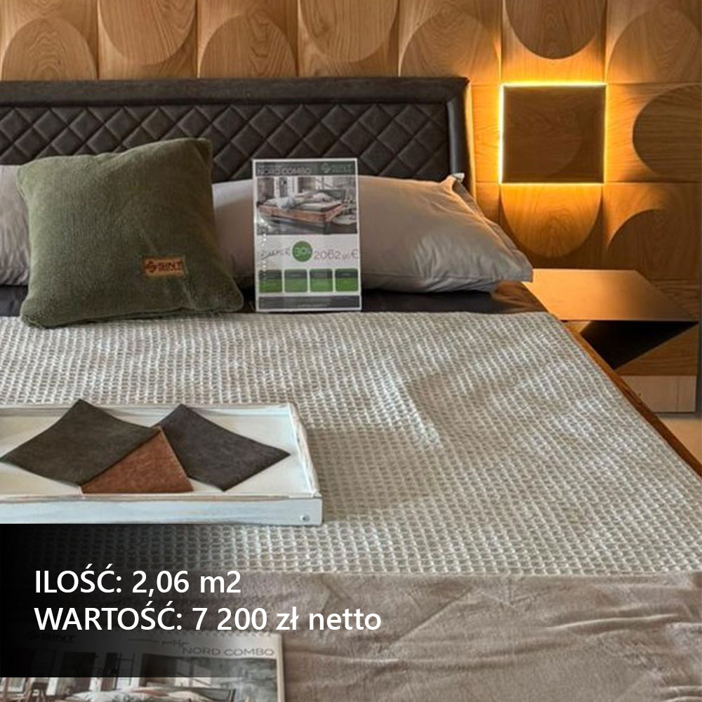 Dekoracyjne panele ścienne w stylowej sypialni