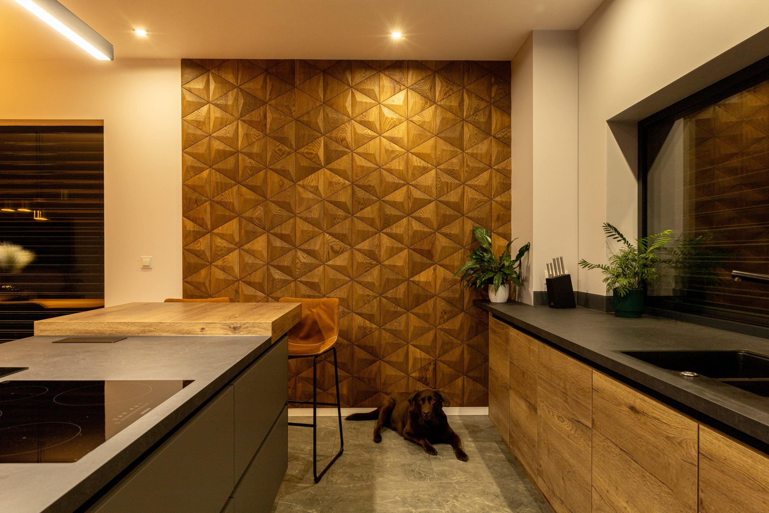 panele drewniane w kuchni - jakie drewno?