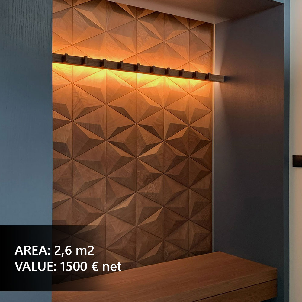 3D wall panels with lighting, perfect for modern interiors and unique wall design.