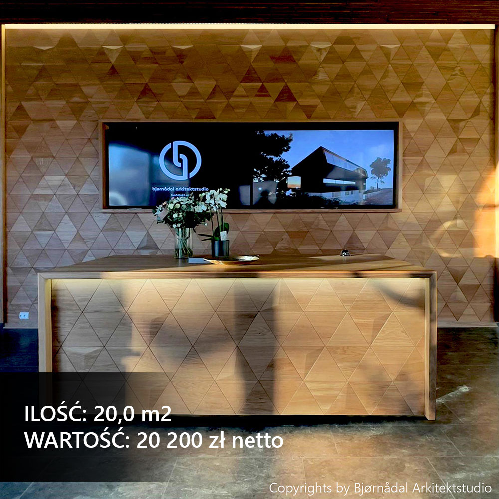 Nowoczesne panele ścienne dekoracyjne w biurze, pomysł na elegancką i funkcjonalną aranżację ściany w przestrzeni biurowej.